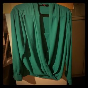 Vince Camuto draped blouse